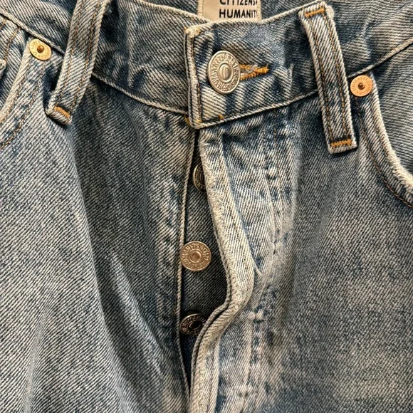 Citizens of Humanity Denim Cut-Off Shorts - Picture 5 of 11